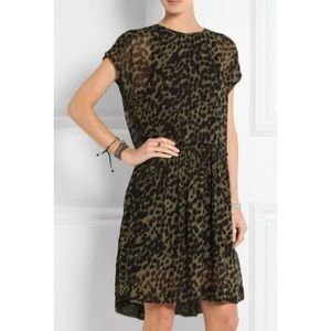 Isabel Marant Etoile Calesi Leopard Print Dress